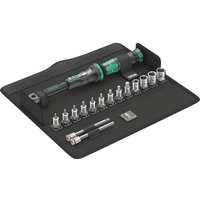 Wera 16 Piece 1/4" Bicycle Torque Wrench and Socket Set