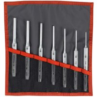 Facom 248.JT7 7 Piece Drift Punch Set in Tool Roll