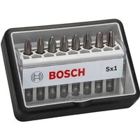 Bosch 8 Piece Sx Extra Hard Screwdriver Bit Set