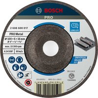 Bosch PRO A30T BF Depressed Centre Metal Grinding Disc