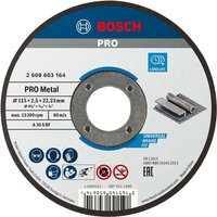 Bosch PRO Metal Cutting Disc