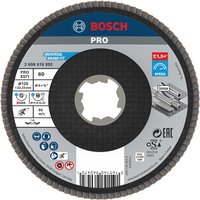 Bosch PRO X Lock Zirconium Abrasive Flap Disc