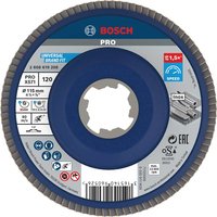 Bosch PRO X Lock Zirconium Abrasive Straight Flap Disc