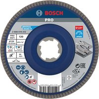 Bosch PRO X Lock Zirconium Abrasive Straight Flap Disc