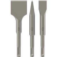 Bosch PRO 3 Piece SDS Plus Stubby Chisel Set