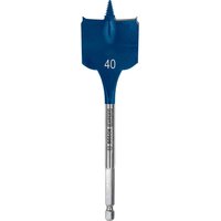 Bosch EXPERT Self Cut Speed Hex Shank Wood Flat Drill Bit 400mm Long