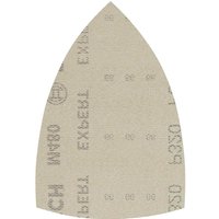 Bosch EXPERT M480 Hook and Loop Large Delta Sanding Sheets for Paint and Wood