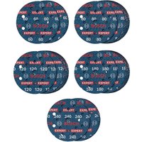 Bosch EXPERT O780 Foil Sanding Discs 125mm
