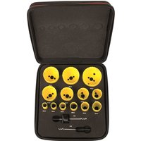 Starrett KDC13021 15 Piece General Purpose Hole Saw Set