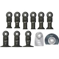 Milwaukee 11 Piece Starlock Oscillating Multi Tool Blade Set
