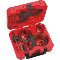 Milwaukee 10 Piece Big Hawg Multi Material Hole Saw Set