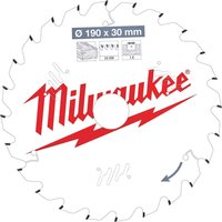 Milwaukee Thin Kerf Wood Cutting Circular Saw Blade