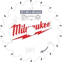 Milwaukee Thin Kerf Wood Cutting Circular Saw Blade