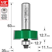 Trend Bearing Self Guided Rebate Router Cutter