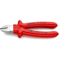 Knipex 70 70 VDE Insulated Diagonal Side Cutting Pliers 180mm