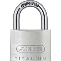 Abus 54TI Series Titalium Padlock Pack of 2 Keyed Alike