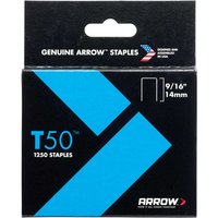 Arrow T50 Steel Staples For T50 Heavy Duty Hand Staple Gun