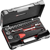 Facom AXS.LJ1 20 Piece 1/2" Drive Hexagon Socket Set