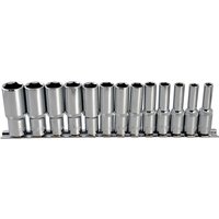 BlueSpot 13 Piece 3/8" Drive Deep Hex Socket Set Metric