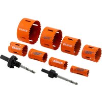 Bahco 10 Piece Electricians Bi Metal Hole Saw Set