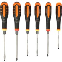 Bahco 6 Piece BE-9881Tb Ergo Through Blade Screwdriver Set