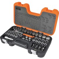 Bahco 53 Piece Combination Drive Pass Through Socket and Bit Set Metric