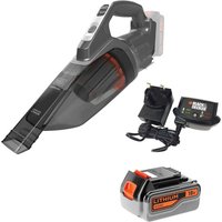 Black and Decker BCHV001 18v Cordless Hand Dustbuster 1 x 1.5ah Li-ion Battery Charger No Case