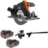 Black and Decker BLCCS78 18v Cordless Brushless Circular Saw 165mm 2 x 4ah Li-ion Charger No Case