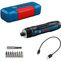 Bosch GO Cordless Screwdriver and 8 Piece Screwdriver Bit Set