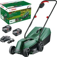 Bosch EASYMOWER 18V-32 P4A 18v Cordless Rotary Lawnmower 320mm 2 x 4ah Li-ion Battery Charger