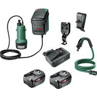 Bosch GARDENPUMP 18-2000 P4A 18v Cordless Submersible Water Pump