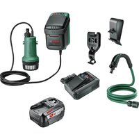 Bosch GARDENPUMP 18-2000 P4A 18v Cordless Submersible Water Pump
