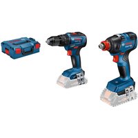 Bosch 18v Cordless Combi Drill and Impact Driver/ Wrench Kit
