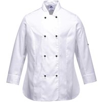 Portwest Rachel Womens Chefs Long Sleeve Jacket