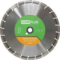 CorePlus AB350 Abrasive & Asphalt Diamond Blade 350mm CORDBAB350