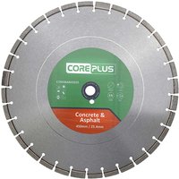 CorePlus Concrete & Asphalt Diamond Blade 450 x 25mm CORDBAB45025