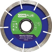 CorePlus MR115 Mortar Raking Diamond Blade 115mm CORDBMR115