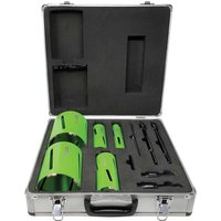 CorePlus DCDKIT11 Diamond Dry Core Drill Bit Set, 11 Piece CORDCDKIT11