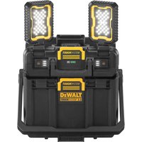 DEWALT Storage TOUGHSYSTEMâ„¢ 2.0 Task Box & Adjustable Work Light 18V Bare Unit DWST08061-1