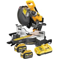 DeWalt DCS781 54v XR FLEXVOLT Cordless Sliding Mitre Saw 305mm