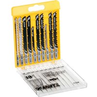 DeWalt 10 Piece Wood Cutting Jigsaw Blade Set