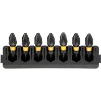 DeWalt 7 Piece FlexTorq PZ2 Screwdriver Bit Bar Set