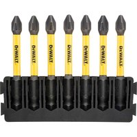 DeWalt 7 Piece FlexTorq PH2 Screwdriver Bit Bar Set