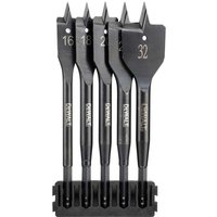 DeWalt 5 Piece Extreme Flatwood Drill Bit Bar Set