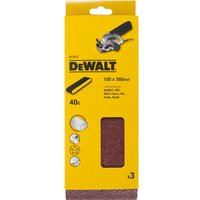 DeWalt 100 x 560mm Sanding Belts