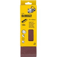 DeWalt 75 x 533mm Sanding Belts