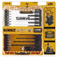 DeWalt 25 Piece Drill and Screwdriver Bit Set in Tough Case