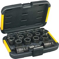 DeWalt 17 Piece 1/2" Drive Impact Socket Set Metric