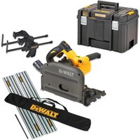 DeWalt DCS520 54v XR Cordless FlexVolt Plunge Saw and Guide Rails Kit