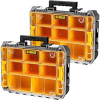 DeWalt DWST82968-1TSTAK Water Sealed Parts Organiser Case Pack of 2